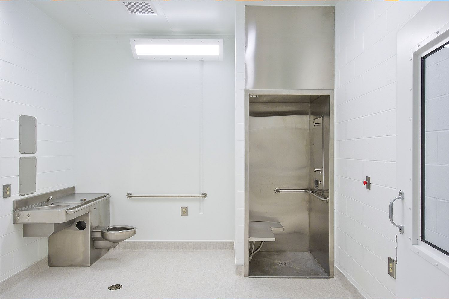 Bathroom at Goose Creek Correctional Facility